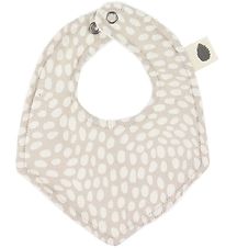 Pine Cone Teething Bib - Lilli - Herd Printed Camel