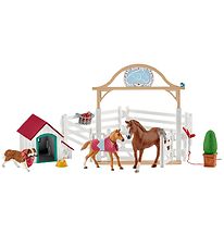 Schleich Horse Club - 64 cm - Hannahs Gastpferd m. Hund 42458