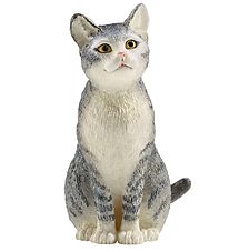 Schleich Dier - Zittend Kat - H: 4,5 cm 13771