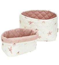 Cam Cam Storage Basket - 22x15/24x17 - Quilted - Windflower Crem