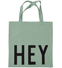 Design Letters Totebag - Hey - Green