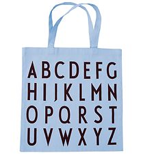 Design Letters Totebag - ABC - Light Blue