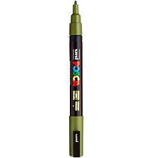 Posca Viltstift - PC-3M - Kaki groen