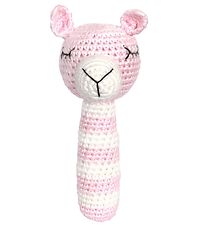 NatureZoo Rattle - Lama - Pink