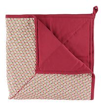 Katvig Blanket - 100x100 - Red w. Apples