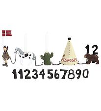 Kids by Friis Afmælislest - Amerísk stúlka M. 11 Tölur