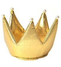 Den Goda Fen Maskeradtillbehr - Prinsesskrona - Guld