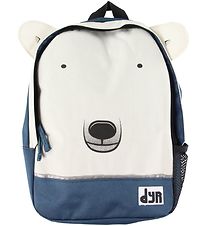 DYR Preschool Backpack - Beige/Dark Blue w. Polar bear