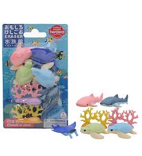 Iwako Erasers - Sea Animals - 7 Parts