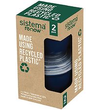 Sistema Box System - Joghurt 2er-Pack Renew - 150 ml - Navy