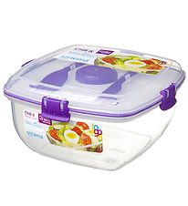 Sistema Lunchbox Set - Salad Max - 1,63 l - Purple