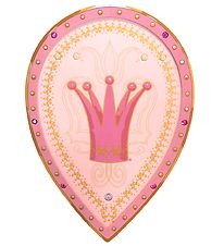 Liontouch Naamiaisasut - Queen Shield - Vaaleanpunainen