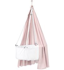 Leander Classic Bett Himmelzelt - Wiege - Dusty Rose