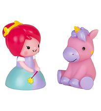 Janod Bath Toys - 2 pcs. - Princess and Unicorn w. Light