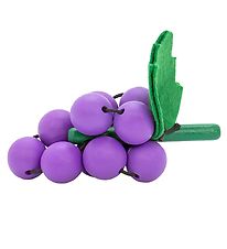 MaMaMeMo Jouets de Nourriture - Bois - Grappe de raisin - Violet