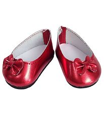 Mini Mommy Poppenschoenen - 35-45 cm - Rood Ballerina