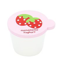 MaMaMeMo Play Food - Wood - Strawberry Yogurt