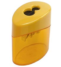 Linex Pencil Sharpener - Double - Yellow