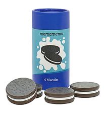 MaMaMeMo Jouets de Nourriture - Bois - Biscuits au cacao en Forf