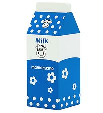 MaMaMeMo Play Food - Wood - Blue Milk