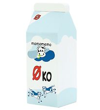 MaMaMeMo Speelgoedeten - Hout - Blauw -Koets Melk