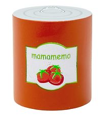 MaMaMeMo Play Food - Wood - Canned Tomatoes