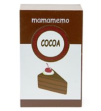 MaMaMeMo Jouets de Nourriture - Bois - Cacao