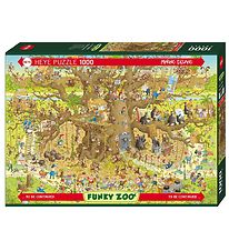 Heye Puzzle Puzzle - 1000 Pieces - Monkey Habitat