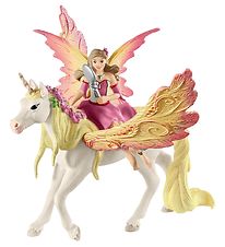 Schleich Bayala - Feya av. Licorne Pgase - H: 18 70568