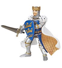 Papo Knight - King Arthur - Blue - H: 9 cm