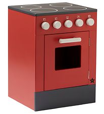 Kids Concept Play Oven - 47 cm - Bistro - Red