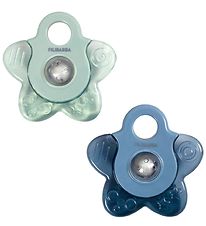 Filibabba Teether - 2-pack - Cooling Star - Blue Mix