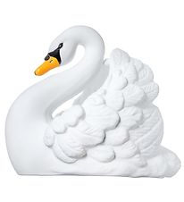 Natruba Bath Toy - Natural Rubber - Swan - White