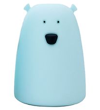 Rabbit & Friends Lampe - 17x11 cm - Grand Ours - Bleu