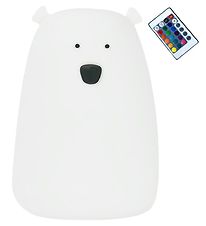Rabbit & Friends Lamp - Large Bear w. Remote control - 11x17 cm