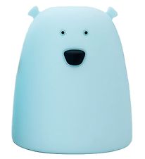 Rabbit & Friends Lamp - 10x8,5 cm - Small Bear - Blue