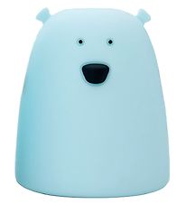 Rabbit & Friends Lampe - 10x8,5 cm - Petit Ours - Bleu