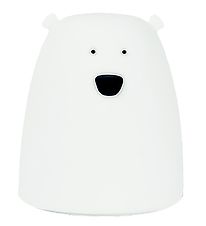 Rabbit & Friends Lamp - Little Bear - 8.5x10 cm - White
