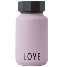 Design Letters Thermo Bottle - 330 ml - Love - Lavender