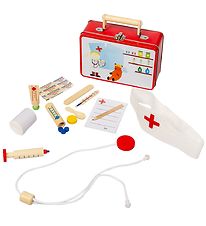 MaMaMeMo Valise de Mdecin - 12 Parties - Bois