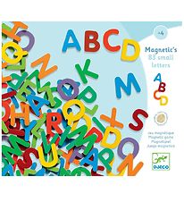 Djeco Magnets - 83 pcs. - Wood - Capital Letters