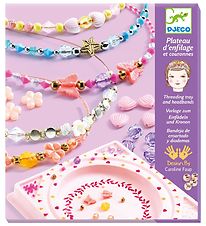 Djeco Hárspennusett M. Festingarplata - Jewels to Create