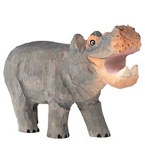 ferm Living Figurine faite  la main - 15 cm - Hippopotame