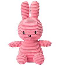 Bon Ton Toys Knuffel - 23 cm - Zittend Miffy - Bubblegum Roze Vl