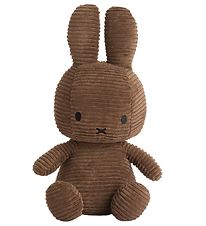Bon Ton Toys Soft Toy - 23 cm - Sitting Miffy - Brown Corduroy