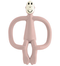 Matchstick Monkey Teether - Monkey Teething - Dusty Pink