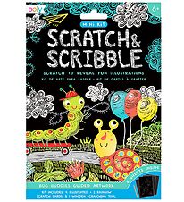 Ooly Scratch and Scribble Mini Set - Big Buddies