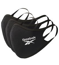 Reebok Kasvomaski - Small - 3 kpl - Musta