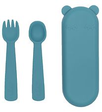 We Might Be Tiny Besteckset - Silikon - Blue Quaste