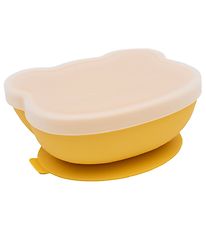 We Might Be Tiny Bowl with Suction Cup - Silicone - Yellow